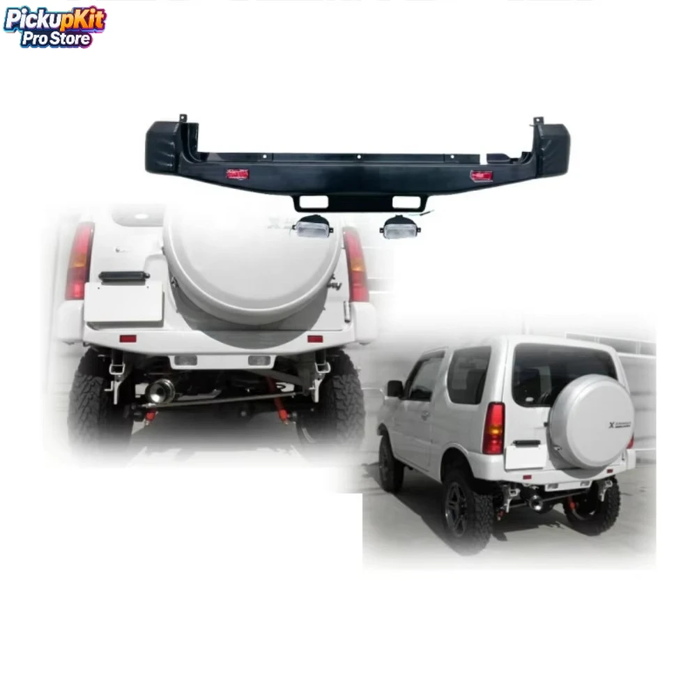 

Jimni JB23 JB23W Paradigm Off-road Rear Bumper ABS Mud Black