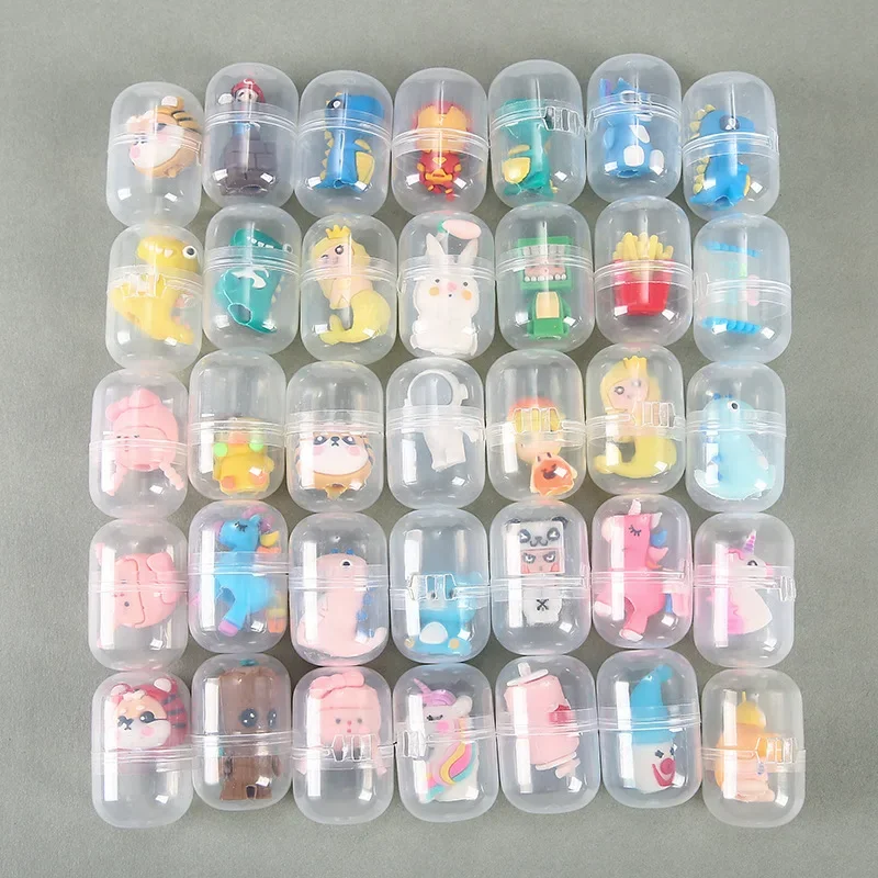 10pc 32mm Child Mini Claw Machine Toys Accessory Ball Automatic Operated Play Game Doll Machines Prizes Gifts Twisted Egg Balls