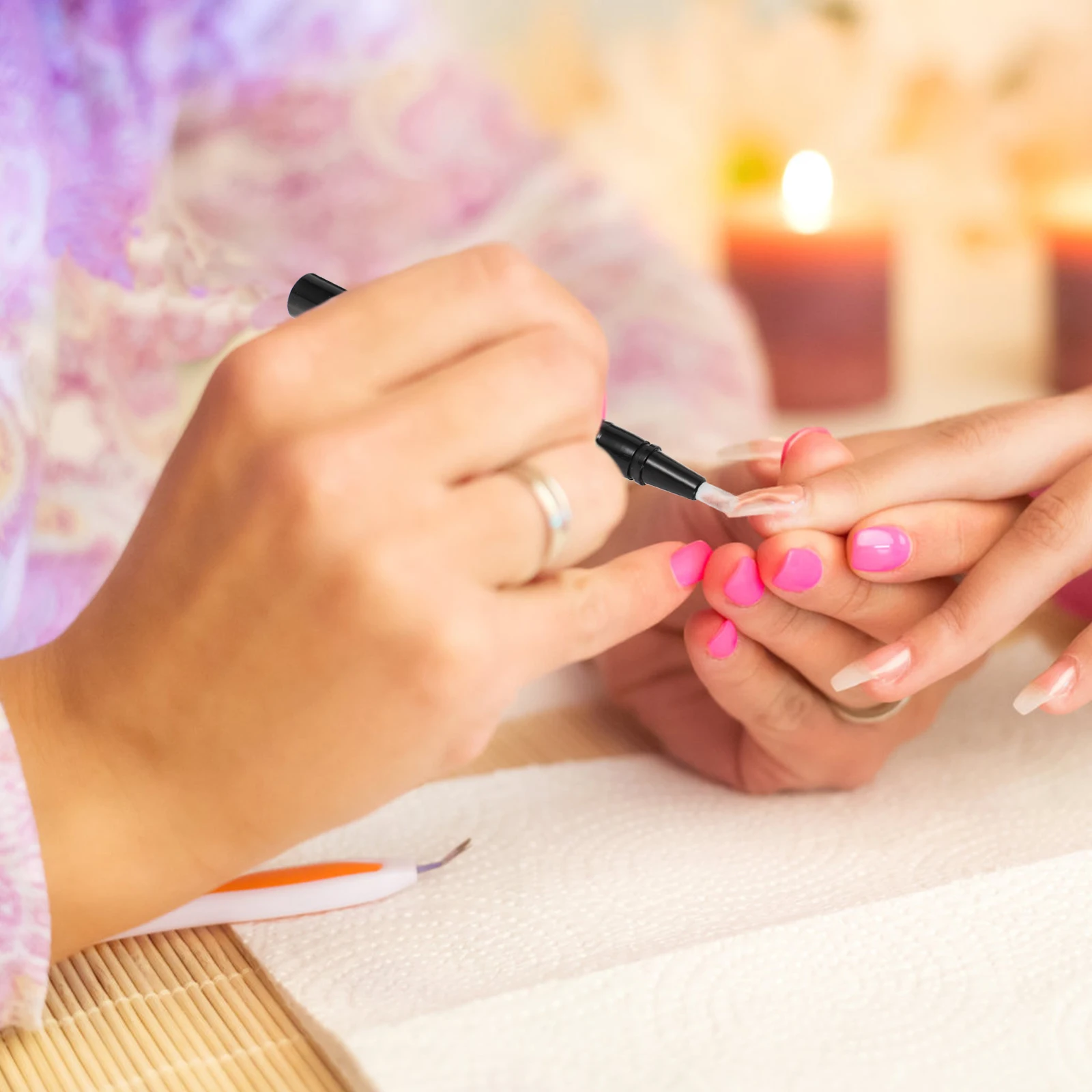 

10pcs Empty Pen For Nail Polish Lip Gloss Essential Oil Applicator Manicure Tool Liquid Container Brush Pen Travel