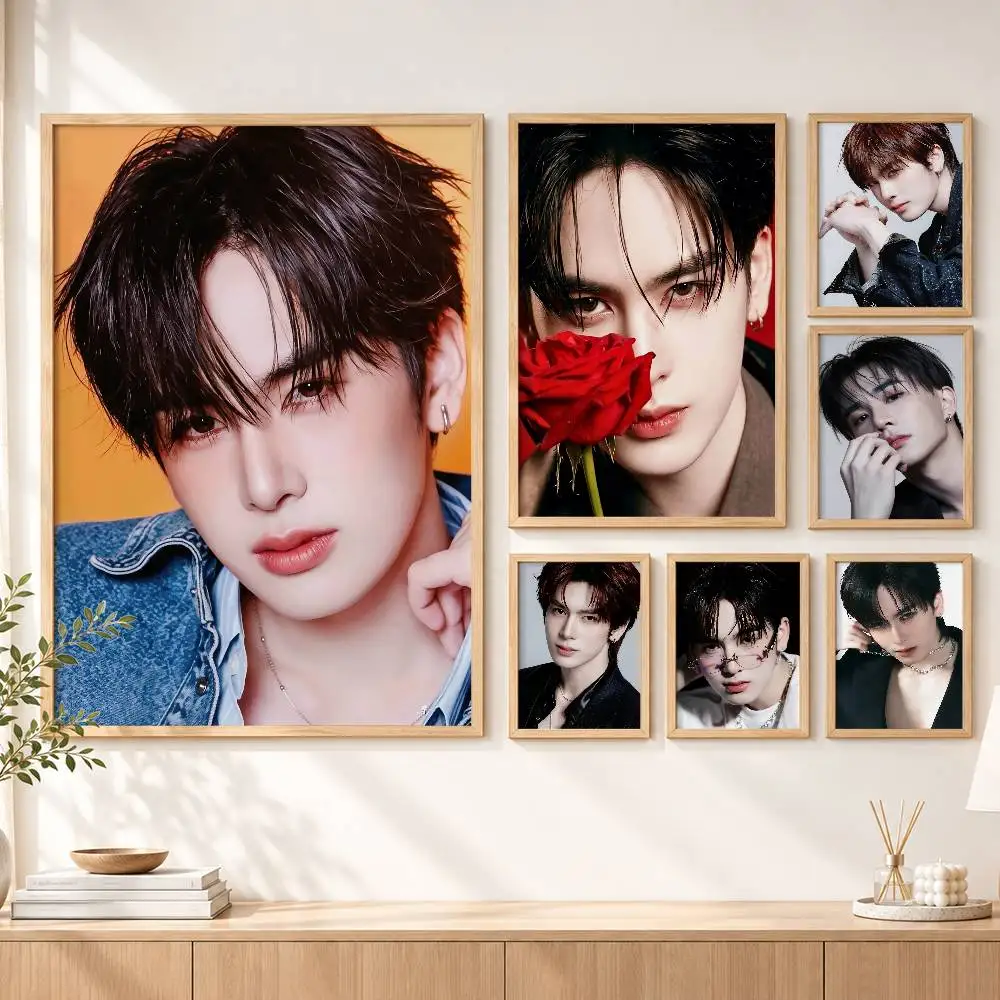 Love You T-Teacher S-Santa Pongsapak Solar Poster HD Self Adhesive Waterproof Wall Art Ideal for Home Office Dorm Gift