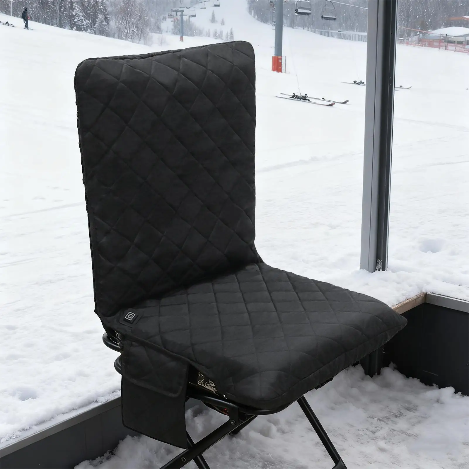 

Heated Bleacher Seats Waterproof Thicken Chair 3 Modes Adjustable Heated Stadium Bleacher Seat For Outdoor Commute Game Camping