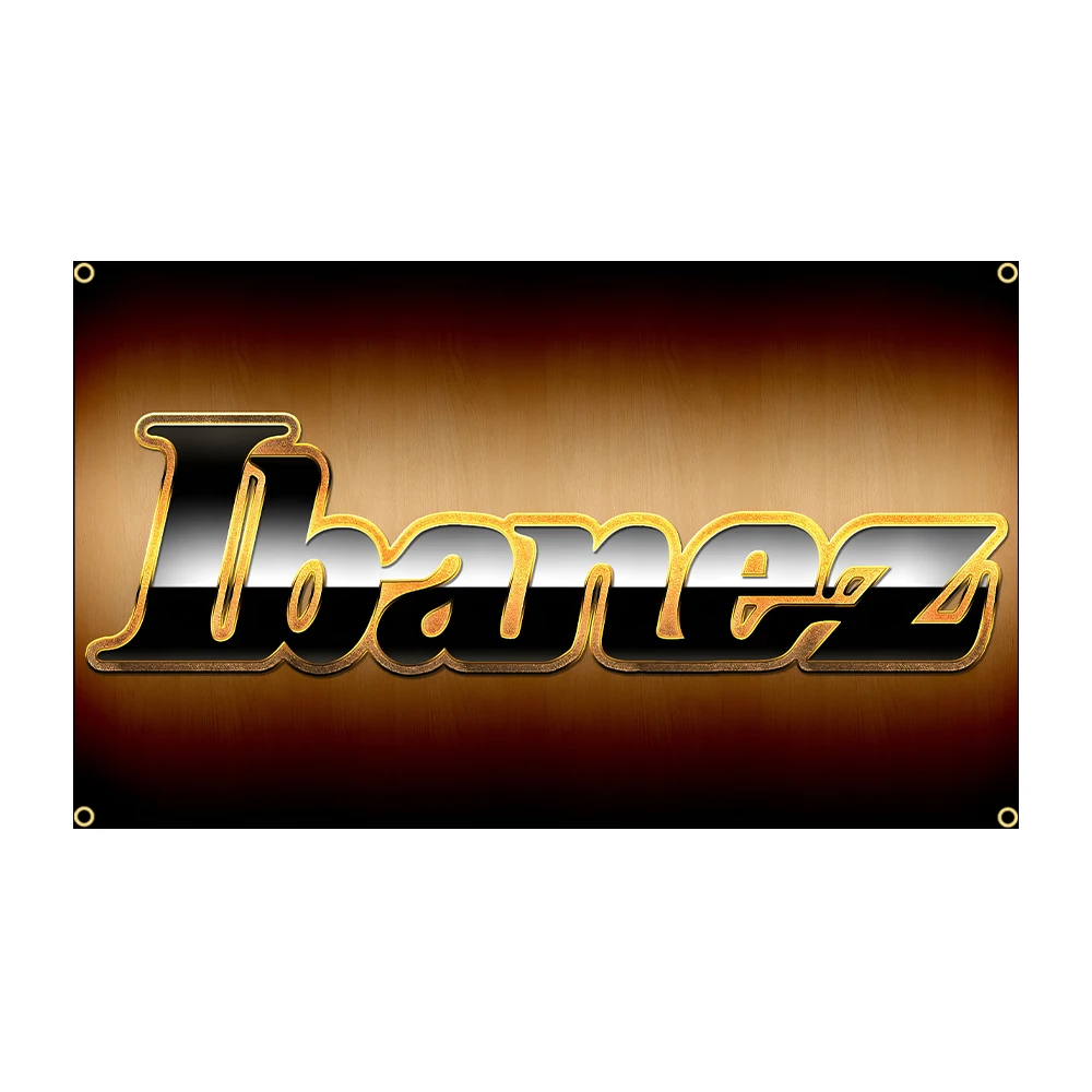 JimonFlag 90x150CM 3X5FT Ibanezs guitar Flag Polyester Printed guitar Banner For Decor Room Decor