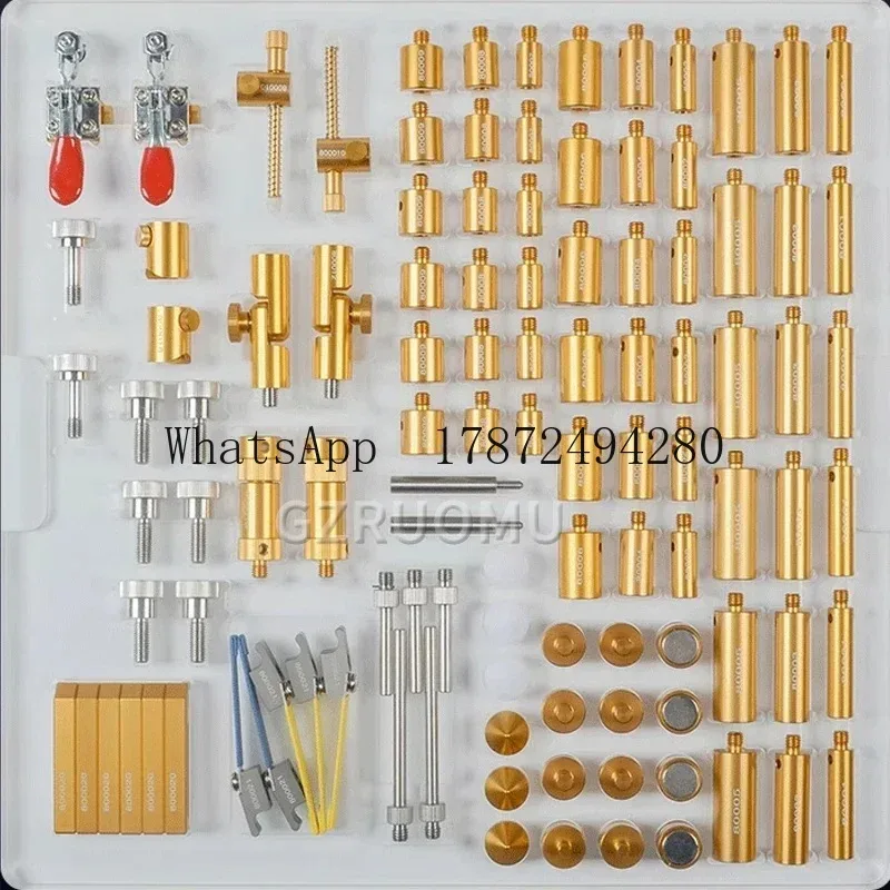 CMM Three Coordinate Measuring Instrument Fixture108pcs Universal Adjus-table Clamp Combination Accessories Measurement Aid Kit