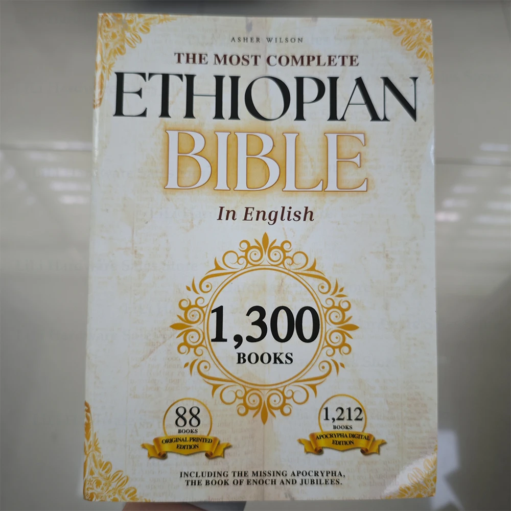 

THE COMPLETE ETHIOPIAN BIBLE in English 88 Scriptures: including Missing Apocrypha, Book of Enoch, Jubilees.