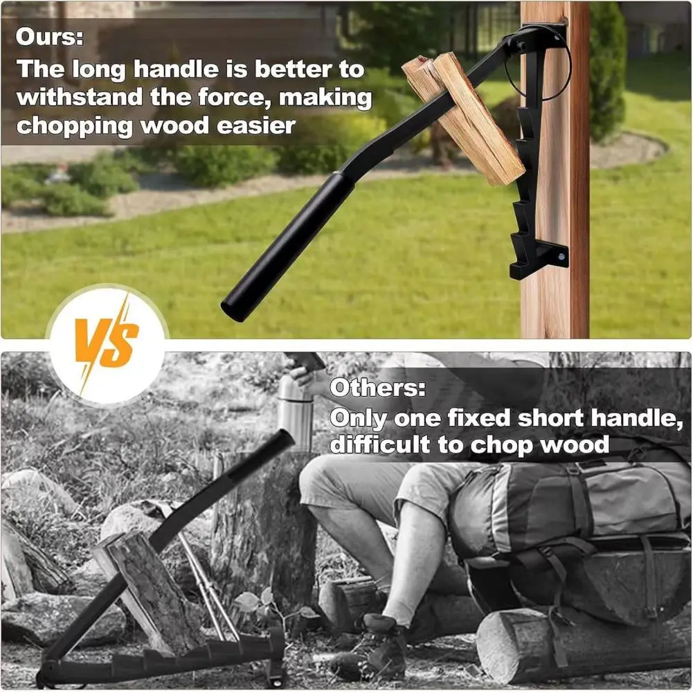 เครื่องแยกไม้ก๊อกแบบติดผนัง, เครื่องแยกไม้ฟืนพร้อมกระเป๋าโท้ทเครื่องตัดฟืน