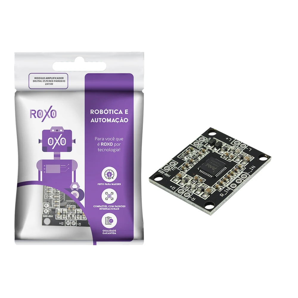 Pam 8610 Board Mini Digital Amplifier 2x15W-RoXo