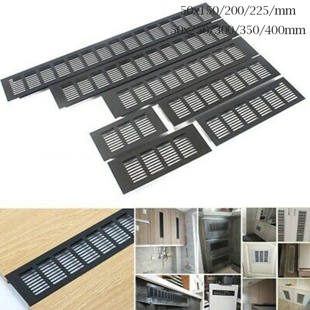 Parts Accessories New Household Air Vent Grille Replacement Wardrobe 50*150-400mm For Cupboard Multi-functional