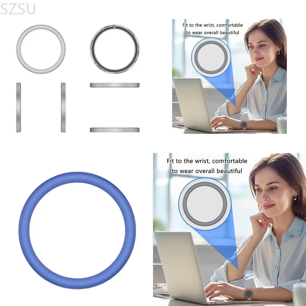 

SZSU Elegant Metal Frame Guard Protective Bezel Rings Cover for CMF Watch Comfortable