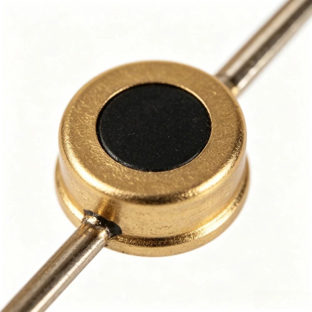 Gold-plated through-hole capacitor Q4033-006/100P/101 Embedded through-hole capacitor feedthrough filter