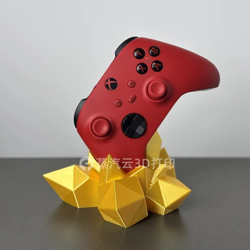Universal Gaming Controller Stand 3d Printed Crystal Display Holder For Xbox Ps4 Ps5 Switch - Toy & Hobby Accessory view 2