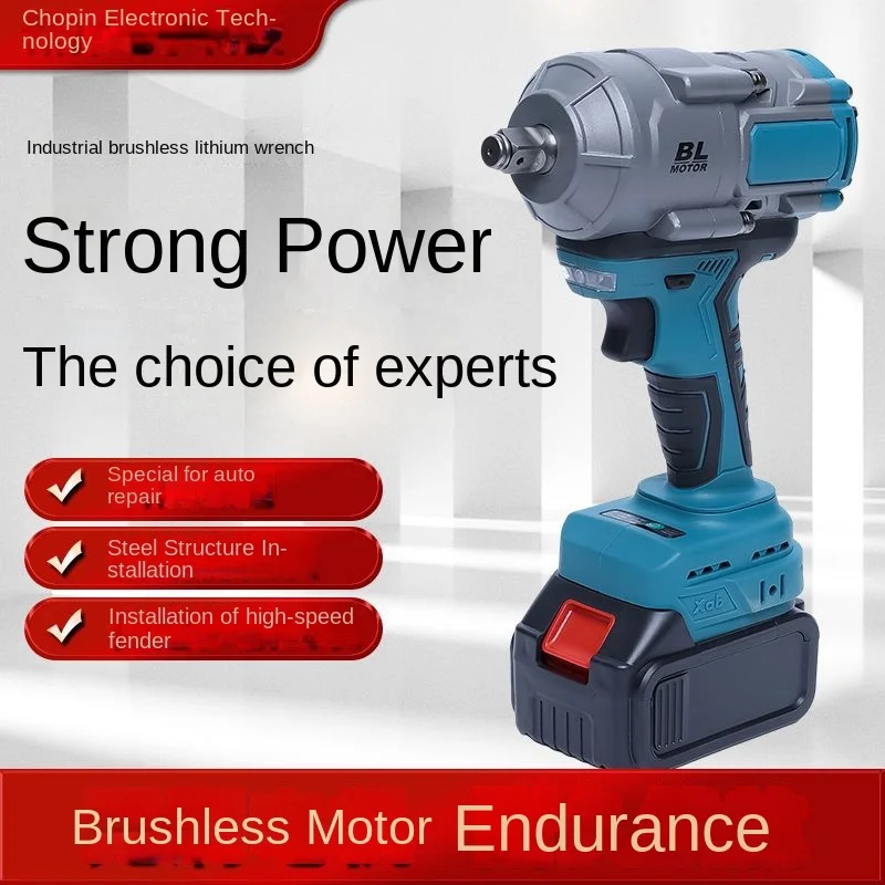 

980nm torsion lithium electric brushless electric wrench scaffolder tire mechanics charging impact