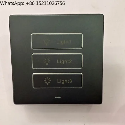 LANBON Smart Light Wall Switch L10R Single Fire Wire Wall 3 Gang Light Switch Tuya Zigbee Push Button Switch Work With Alexa