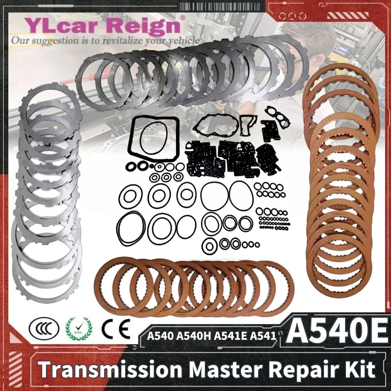 

A540 A540E A540H A541E A541 Automatic Transmission Master Overhaul Repair Kit Friction Steel Plates Discs For TOYOTA LEXUS