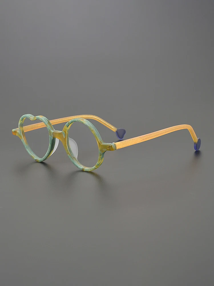 lunettes-de-vue-unisexes-tendance-monture-en-forme-de-cœur-bloc-de-couleurs-verres-plats-anti-lumiere-bleue-lunettes-de-lecture-pour-les-jeunes-a-l'ame-jeune