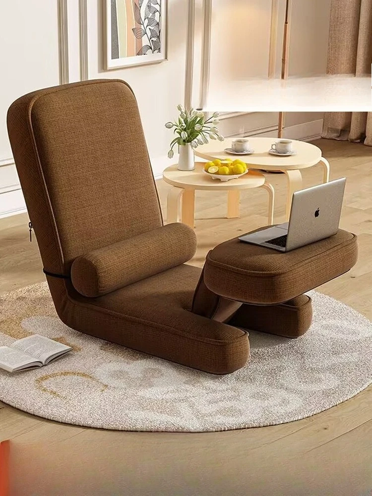

Lazy sofa computer chair bedroom small sofa chair ergonomic tatami seat dormitory bed back chair