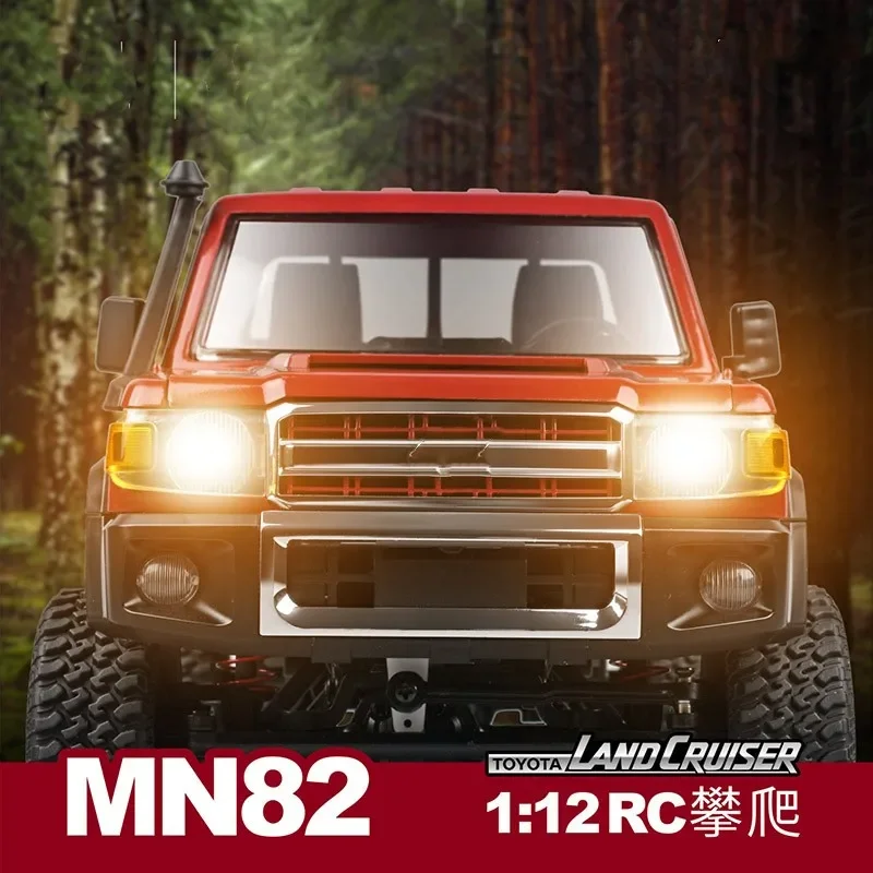 

Rc Car Mn82 1/12 Retro Rtr 2.4g Full Scale Simulation Off-road Climbing Fine Interior Headlights Adult Boys Toys Christmas Gift