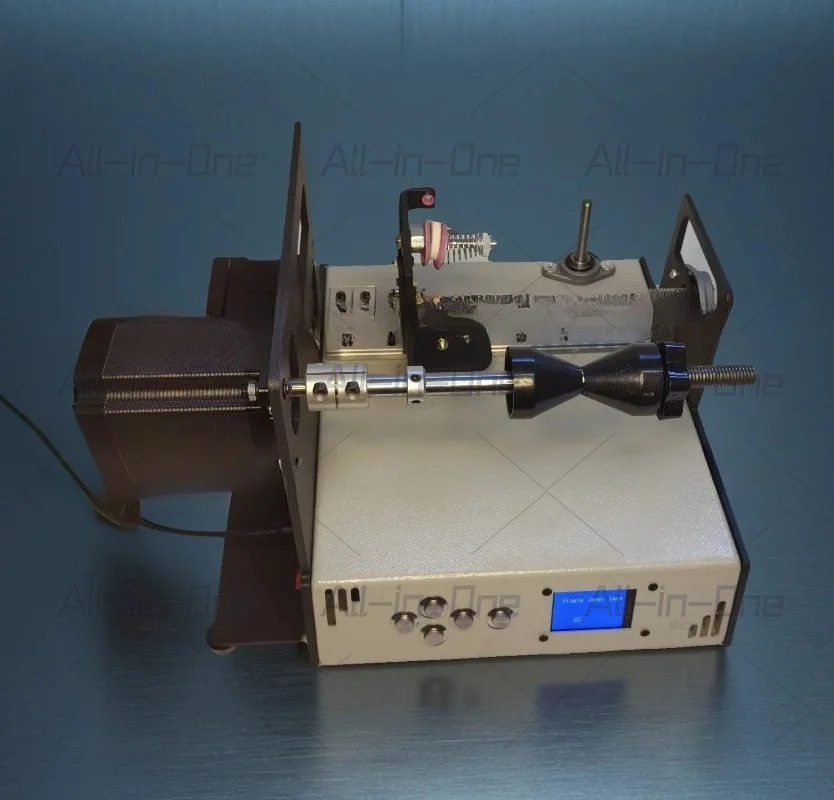 Automatic Cable Winding Machine, Tube Amplifier Winding Machine, Tube Amplifier Transformer English/Russian Display Panel