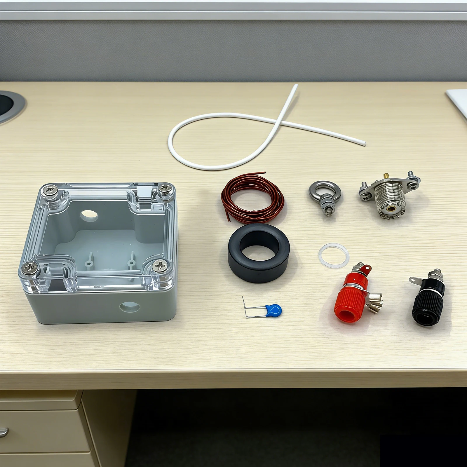 

Набор для самостоятельной сборки ATR-BL HF с высококачественными компонентами и эмалированным проводом 1,2 м, настраиваемые коэффициенты сопротивления для аксессуаров для любительской радиосвязи