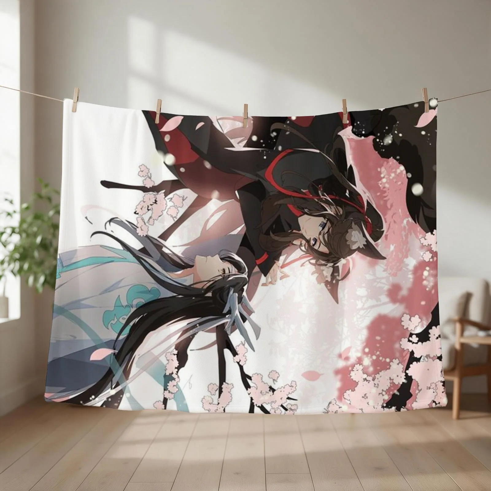 WANGXIAN.SPIRITUAL.SOULMATE Throw Blanket Decorative Sofas Winter beds for winter Cute Blankets