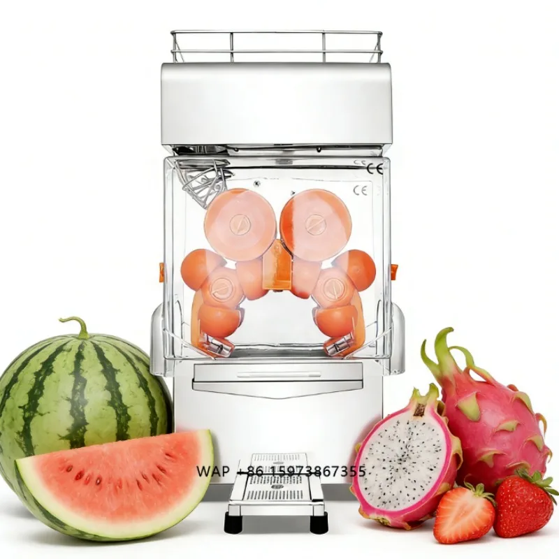 Highest Quality Commercial Fruit Juicer Extractor Machine High Productivity Motor Industrial Use for Fruit Processing Plant