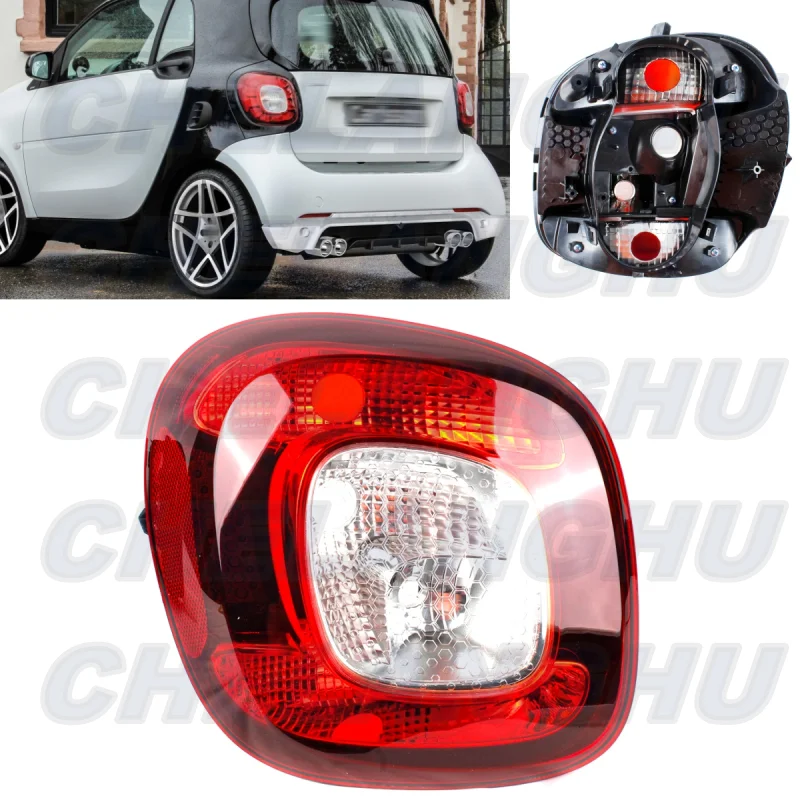 For Smart Forfour Hatchback 453 ForTwo Coupe 453 2014 2015 2016 2017 2018 2019 Left Side Tail Light Rear Lamp Without Bulbs