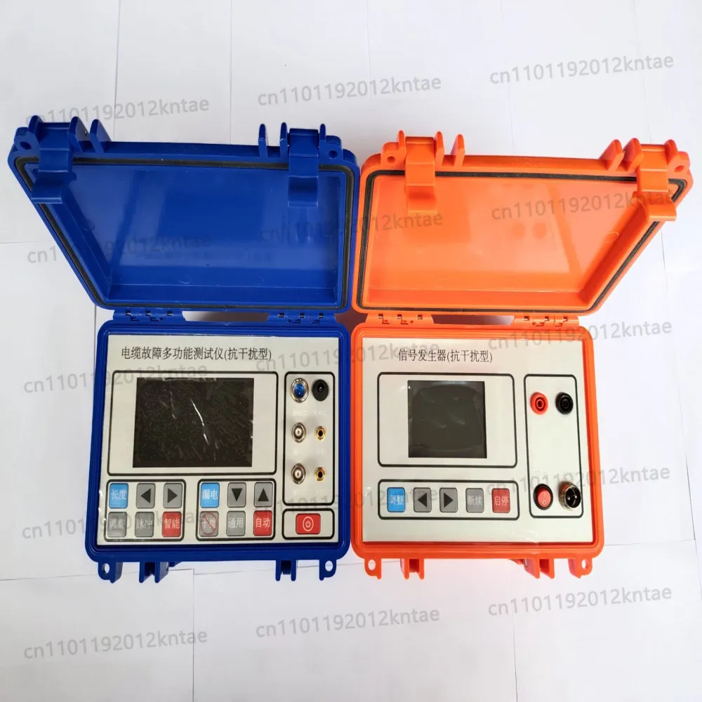 Anti-interference power cable fault tester for high and low voltage underground cable breaks and short circuits