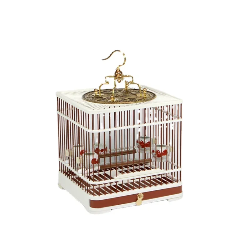 

Portable Canary Budgie Bird Cages House Feeder Decoration Luxury Outdoors Bird Cages Breeding Jaula Pajaro Birds Supplies