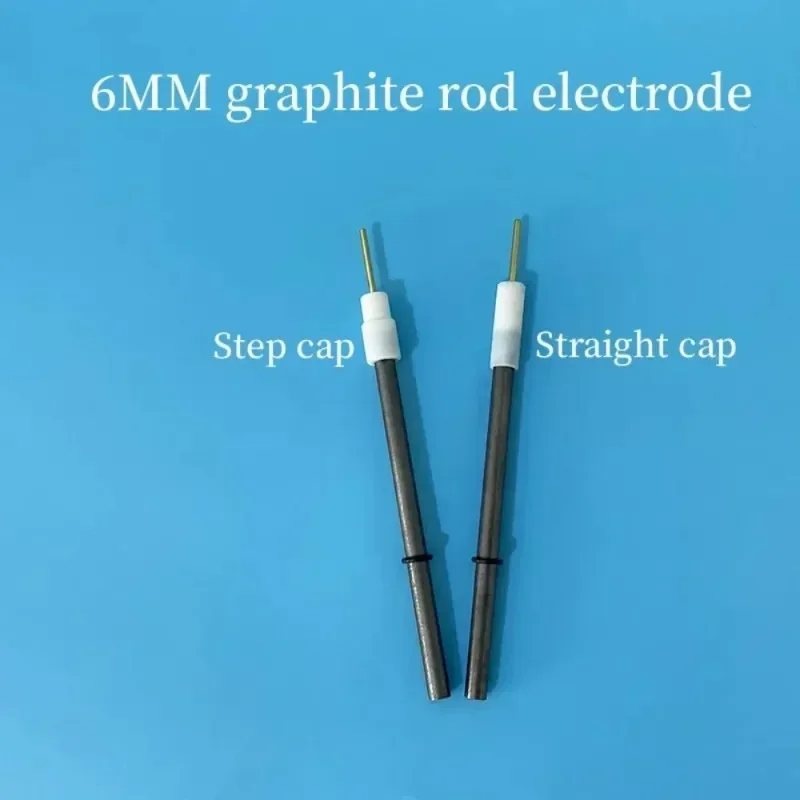 Elektrochemische elektrolyse hoge zuiverheid grafiet staafelektrode CE koolstofstaaf extra tellerelektrode 6 mm kathode