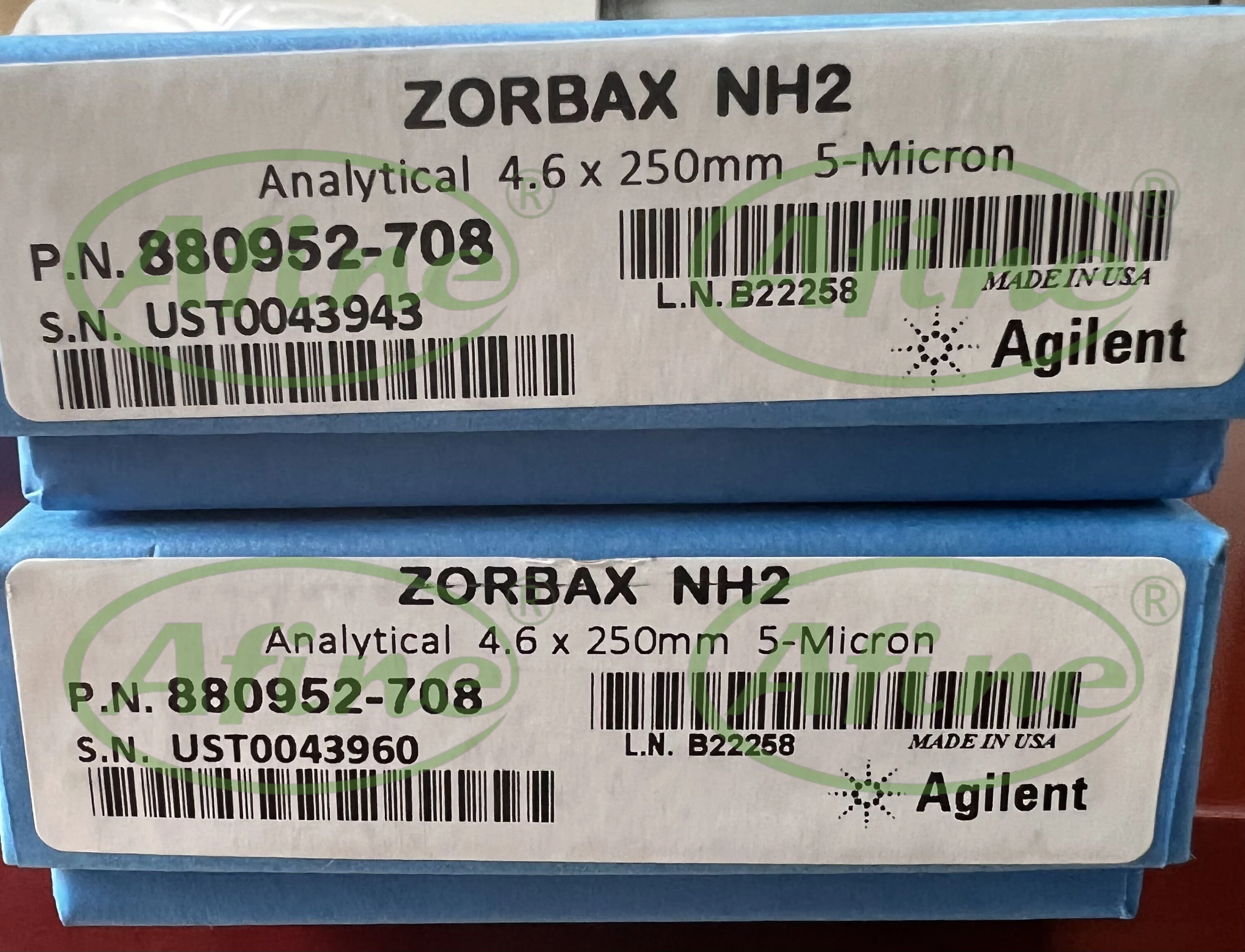 AFINE Agilent 880952-708 ZORBAX Original NH2, 4.6 x 250 mm, 5 µm, 400 bar