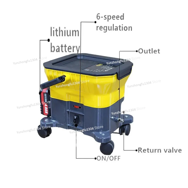 

2025 HVLP Electric Long-Lasting Mist Paint Spray Machine Double Battery Powered with 21v Voltage Durable and Efficient