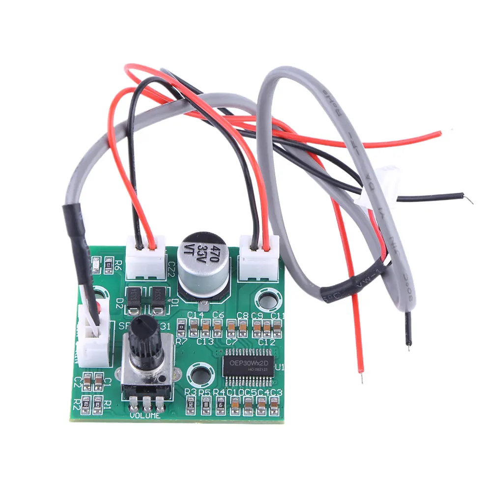 DC 12/24V 60W Mono canal HIFI Digital Mini módulo amplificador de potencia placa amplificadora de potencia placa de gran capacidad