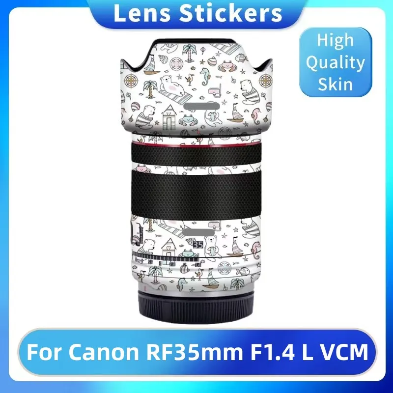 

Decal Skin for Canon RF35mm F1.4 L VCM Lens Sticker Wrap Film For Canon RF35 F1.4 Lens Skin Protector RF35F1.4L Cover 35 f1.4