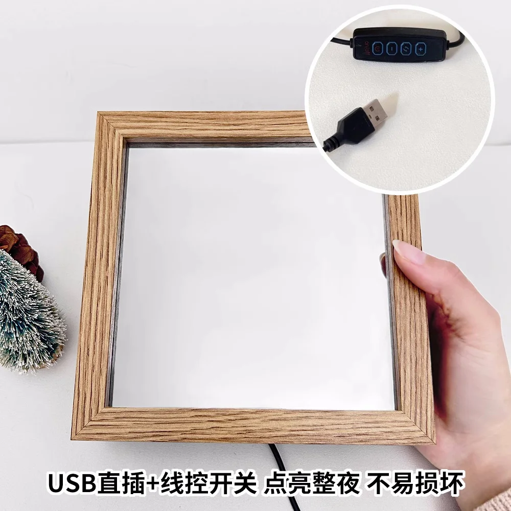 Anime Hinata Shoyo Tobio Kageyama Lamp Ornamenten Figuur Bureau Frame Spiegel Cosplay 7915 Kids Collectie Speelgoed