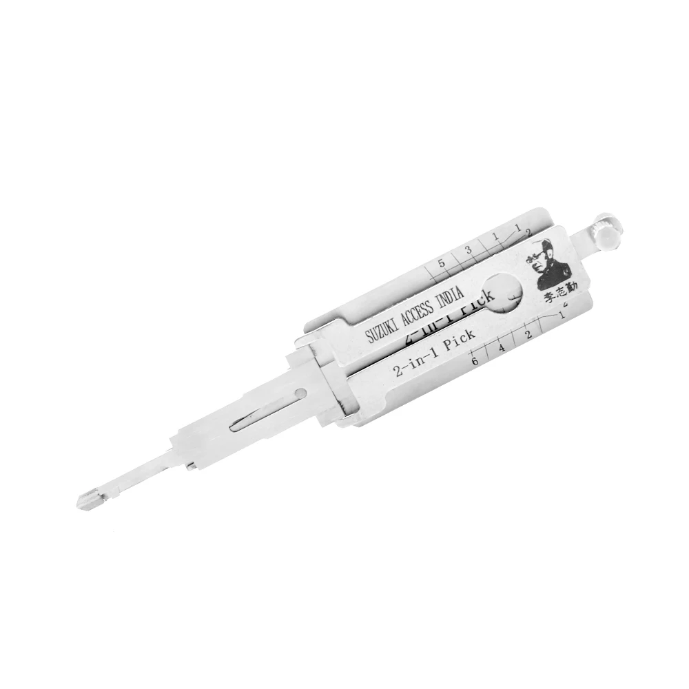 

SUZUKI ACCESS INDIA lishi 2in1 Tool for Suzuki Car Door Lock Cylinder Locksmith Supplies Repair Tools