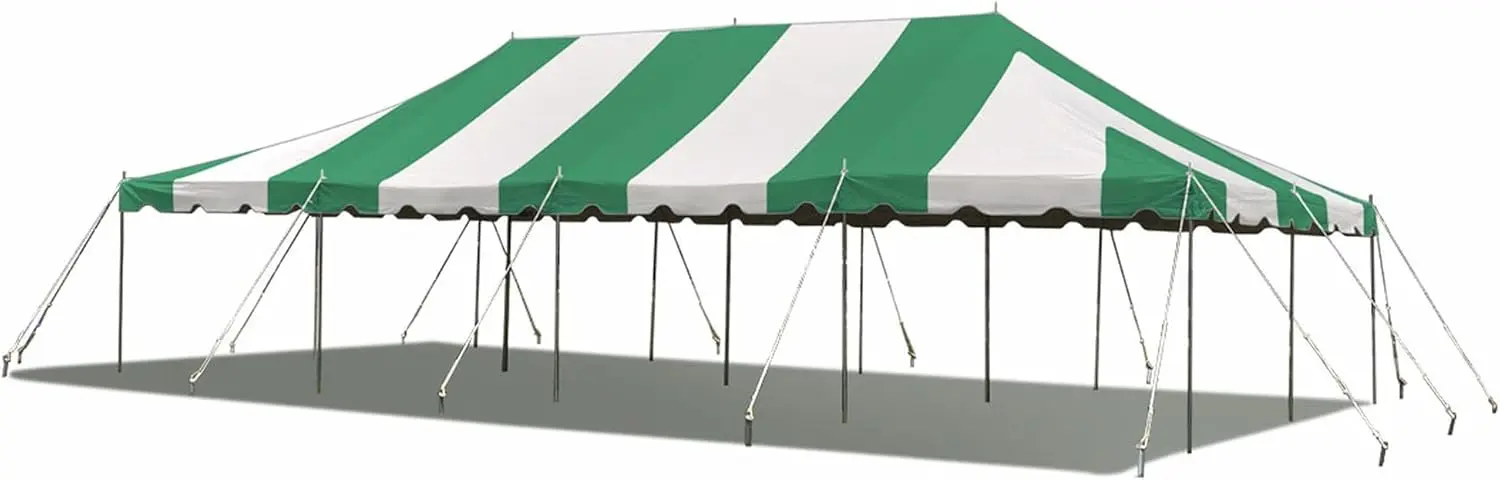 

20'x40' Weekender Canopy Pole Tent Easy Up Canopy Tent with 160 Person Capacity Outdoor Canopies for Parties Weddings Events