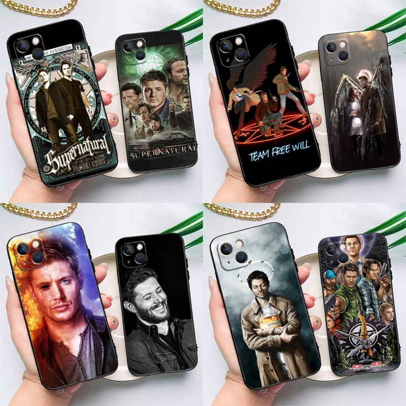 Cover Per Xiaomi Redmi Note 14 Pro 13 12 11 10 15 Pro Plus Redmi 15 14C 13C 10C 12C 15C Con Tema Serie Tv Supernatural