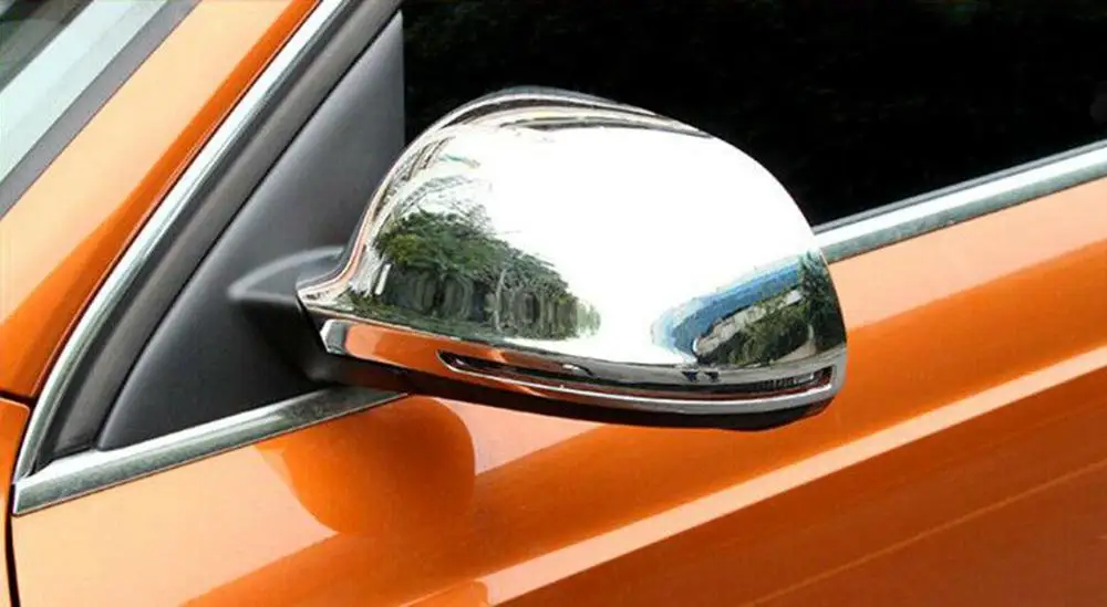 Premium Grade Chrome Side Mirror Cover For Audi A3 A4 A5 A6 Q3 (pls refer to description part for specific car model can fit)