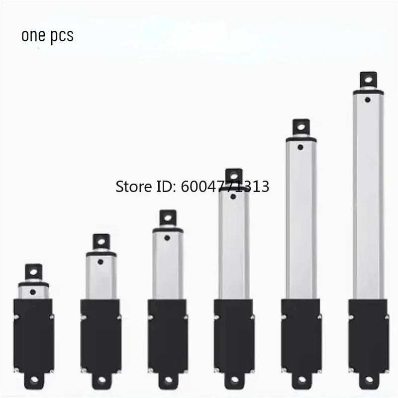 DC12V Mini Electric Linear Actuator 10/15/20/25/30/50/75/100/125/150mm Stroke Micro Push Rod Putter 60N Motor Controller