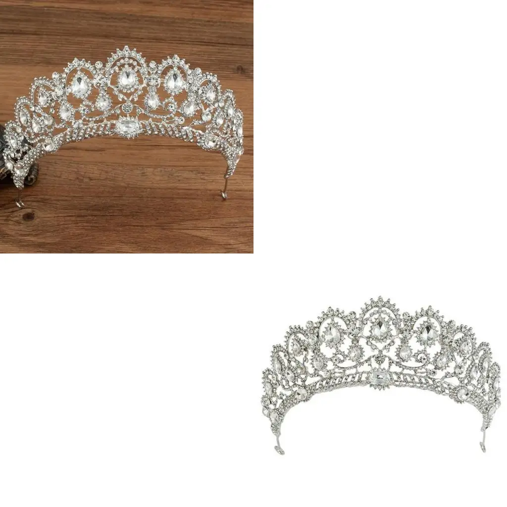 

Luxurious Headbands for Girls Queen Headpiece Hairband Elegant Wedding Gifts