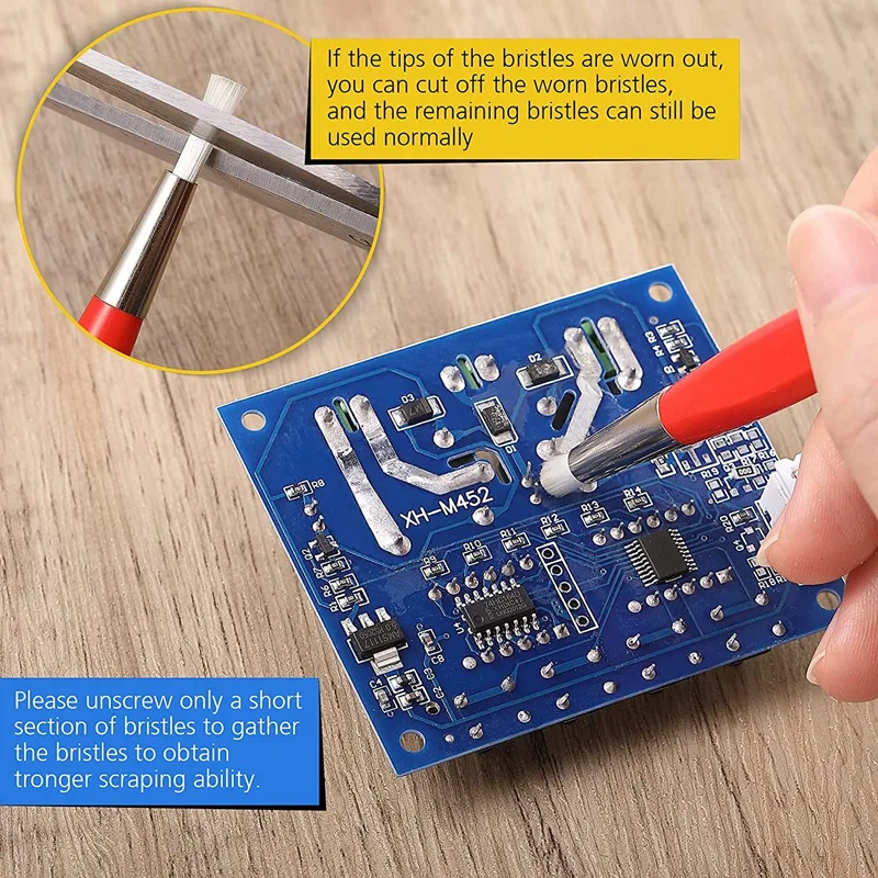 New 4Pcs Watch Parts Polishing Cleaning Tool