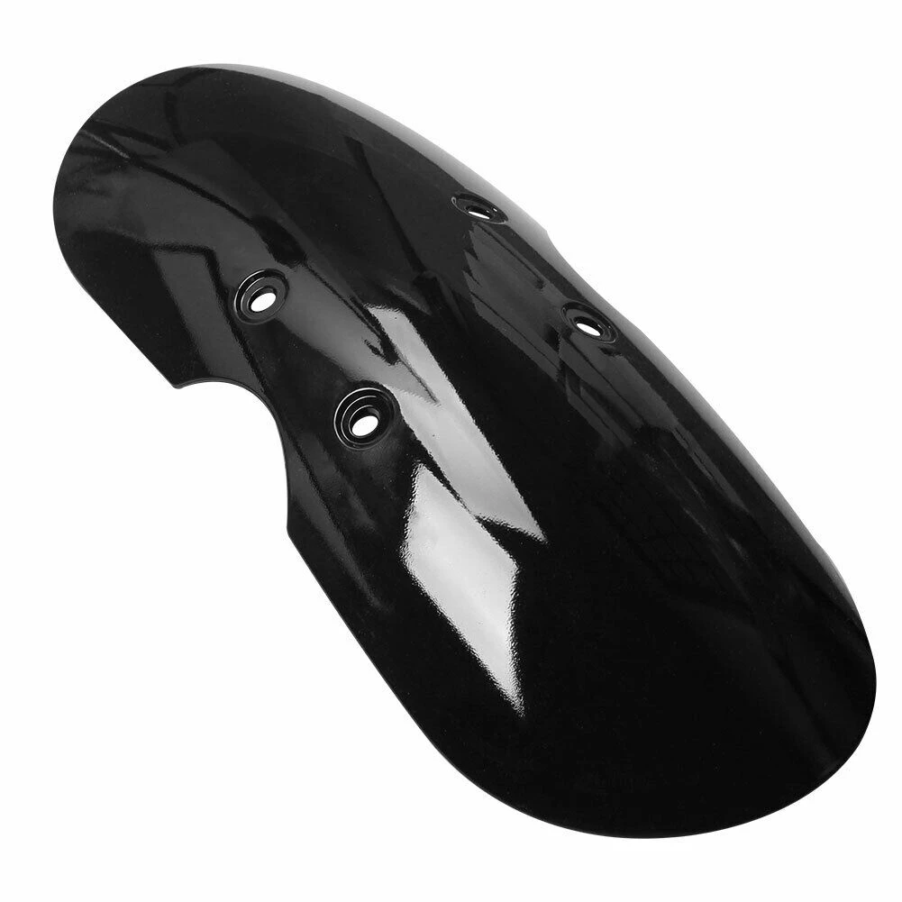 Motorcycle Front Fender Mud Flap Mudguard for Triumph Bonneville T100 Scrambler Thruxton 2001-2016 Gloss Black Short