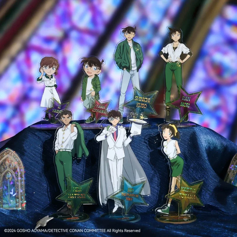 

16cm Anime Detective Conan Acrylic Stand Figuretabletop Ornaments Peripherals Home Display Cabinet Decoration Holiday Gifts Toy