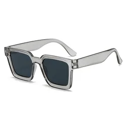 New Vintage Sunglasses Women Men Square Big Frame Sun Glasses Female Brand Designer Retro Shades Fashion Sunglasses ﻿for male
