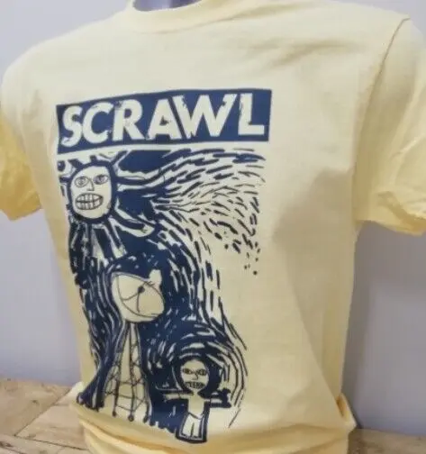 Scrawl Music T Shirt Rock Bloodsucker Tsunami Bratmobile Velvet Hammer New Y514