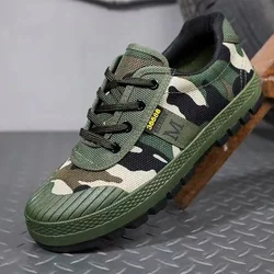 Men's Work Shoes Hiking Tactics Hunt Shoes Trekking Shoes Man Breathable Comfortable Mountain Climbing Shoe Vulcanized Tenis