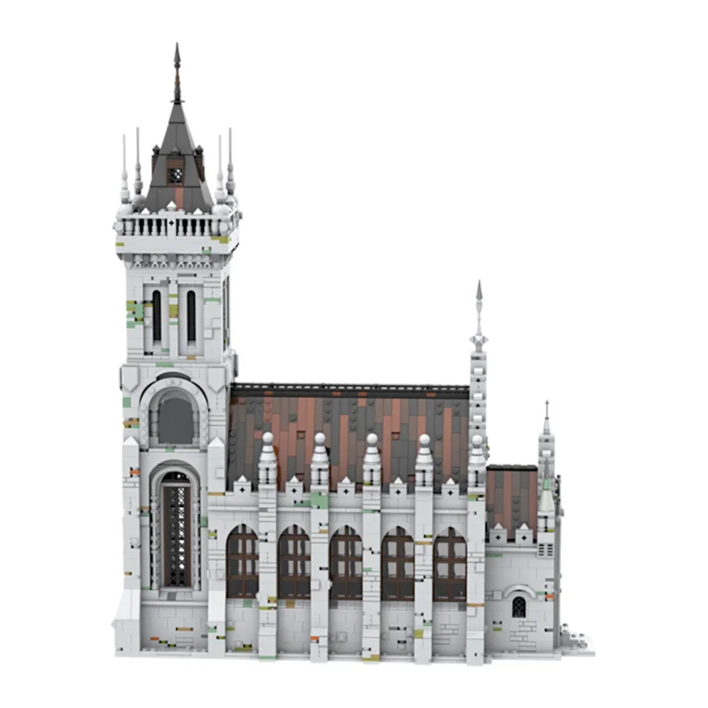 

MOC-207213 Готические церковные строительные блоки, игрушка в подарок