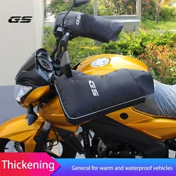 For BMW R1200GS R1250GS R 1200GS R1250 GS R 1250 LC ADV Motorcycle Grip Handle Bar Muff Rainproof Riding Winter Warmer Gloves