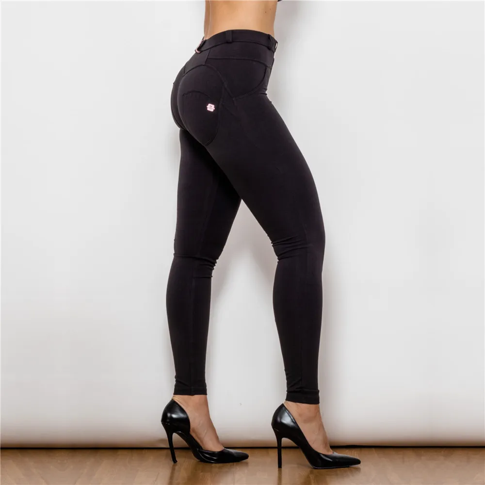 Shascullfites Melody Womens Black Athletic Pants Long Women Pants Casual Trousers Compression Push Up Shapewear Pants