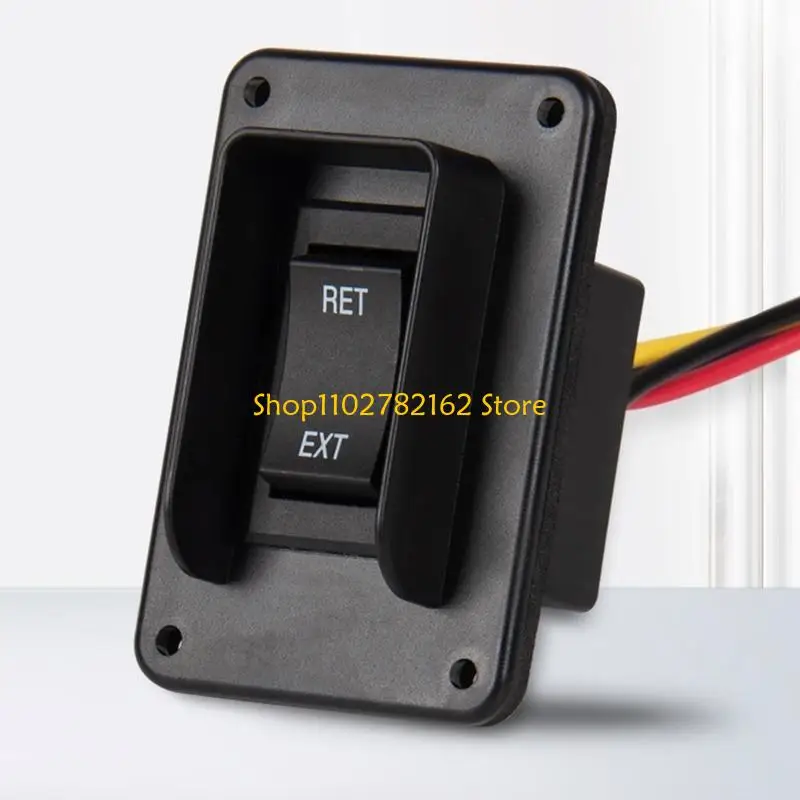 

547B Power Jacks Momentary Switch Reverse Polarity Rockers Switch Motor Control DPDT (ON)-Off-(ON) 12V 24V RVs Switch