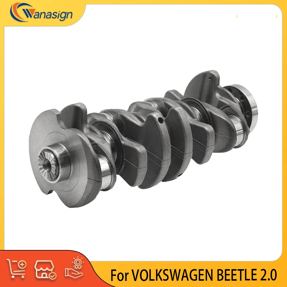 Engine Parts Rebuild Cranksahft Fit 1.8 2.0 L  L4 Gas For  VOLKSWAGEN BEETLE 2.0L 06K105101D